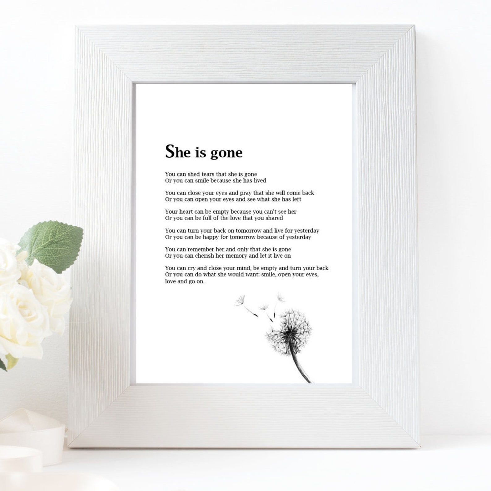 She Is Gone Poem Strength Funeral Instant Download Etsy She Is Gone Poem Strength Funeral Instant Download Etsy