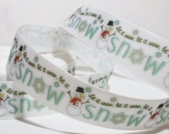 Nastro in gros grain 24 mm Natale