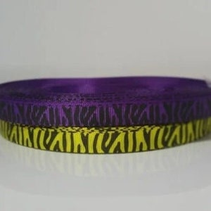 2m Ripsband 10mm Tierprint