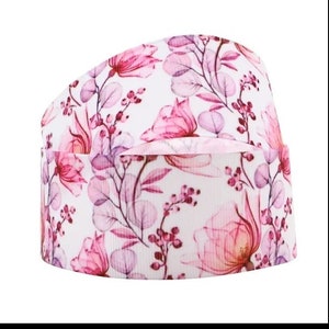 4,5 m grosgrain lint 22 mm bloemen