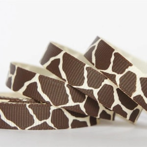 1,78m Ripsband 10mm Giraffe Rest