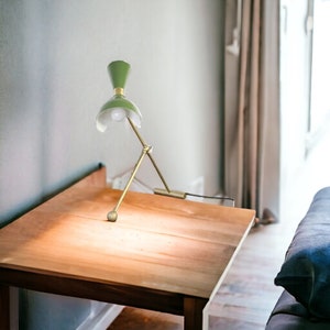 Modern Italian Stilnovo Style Desk or Table Lamp Study Adjustable Lamp
