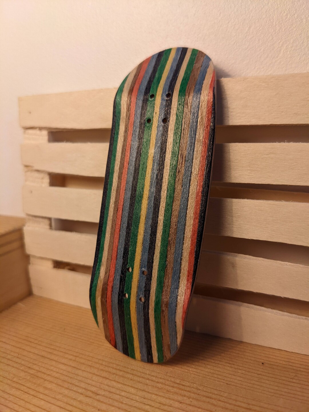 34mm Fingerboard Stripped Split Ply Megaptera Deck Etsy