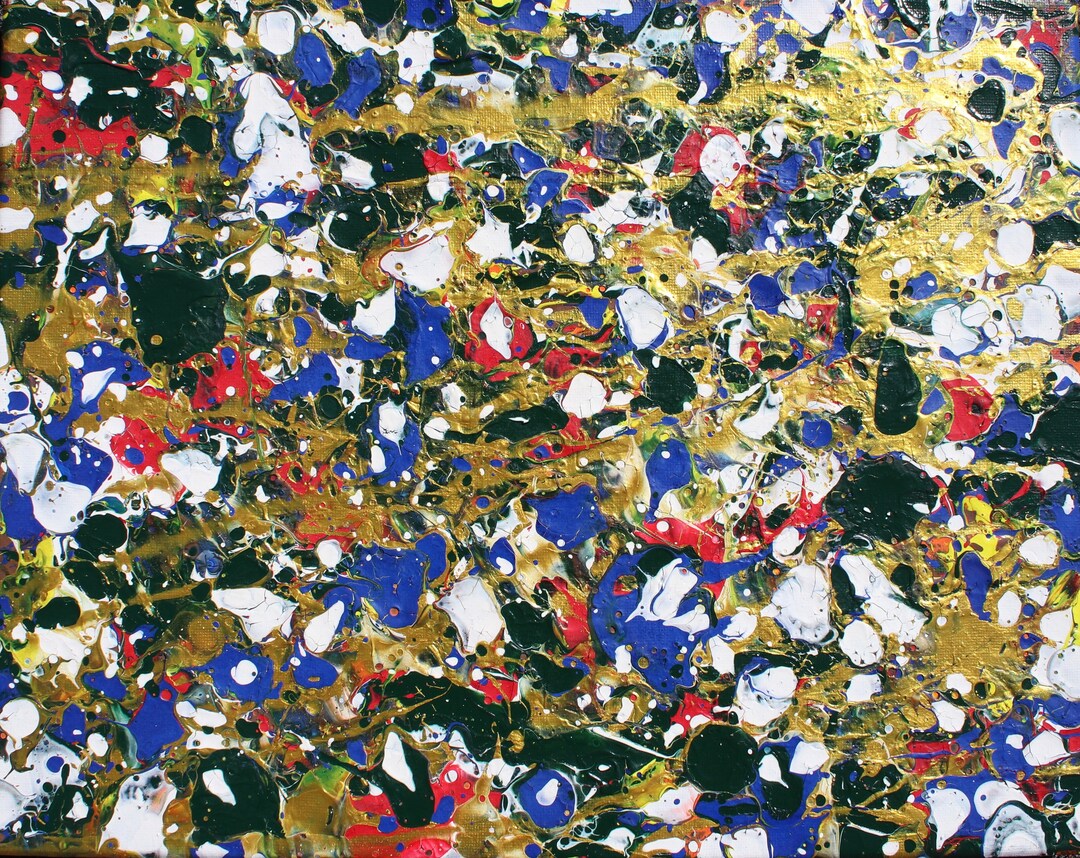 Old Money Splatter Painting - Etsy