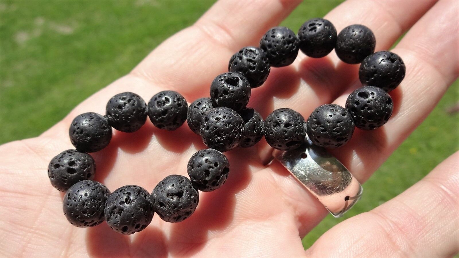ANYTHING IS POSSIBLE African Turquoise & Lava Stone Diffuser Bracelet –  Soul Gems Jewelry