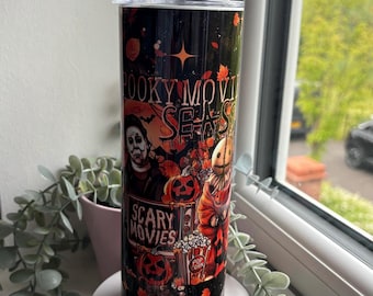Horror Movie Michael Myers/ Halloween the movie/ 20oz tumbler/ Hot drink/ Cold drinks/ Travel / Horror Coffee cup/ Halloween