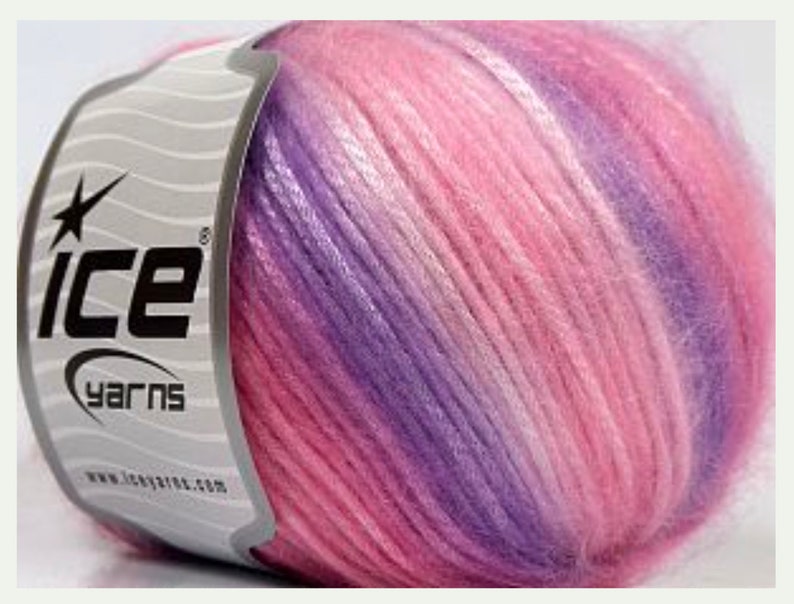 Ice Yarns Picasso Pink Shades Lilac Shades image 1