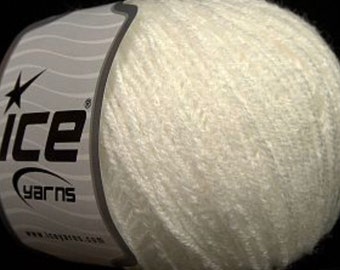 Ice Yarns Plain White