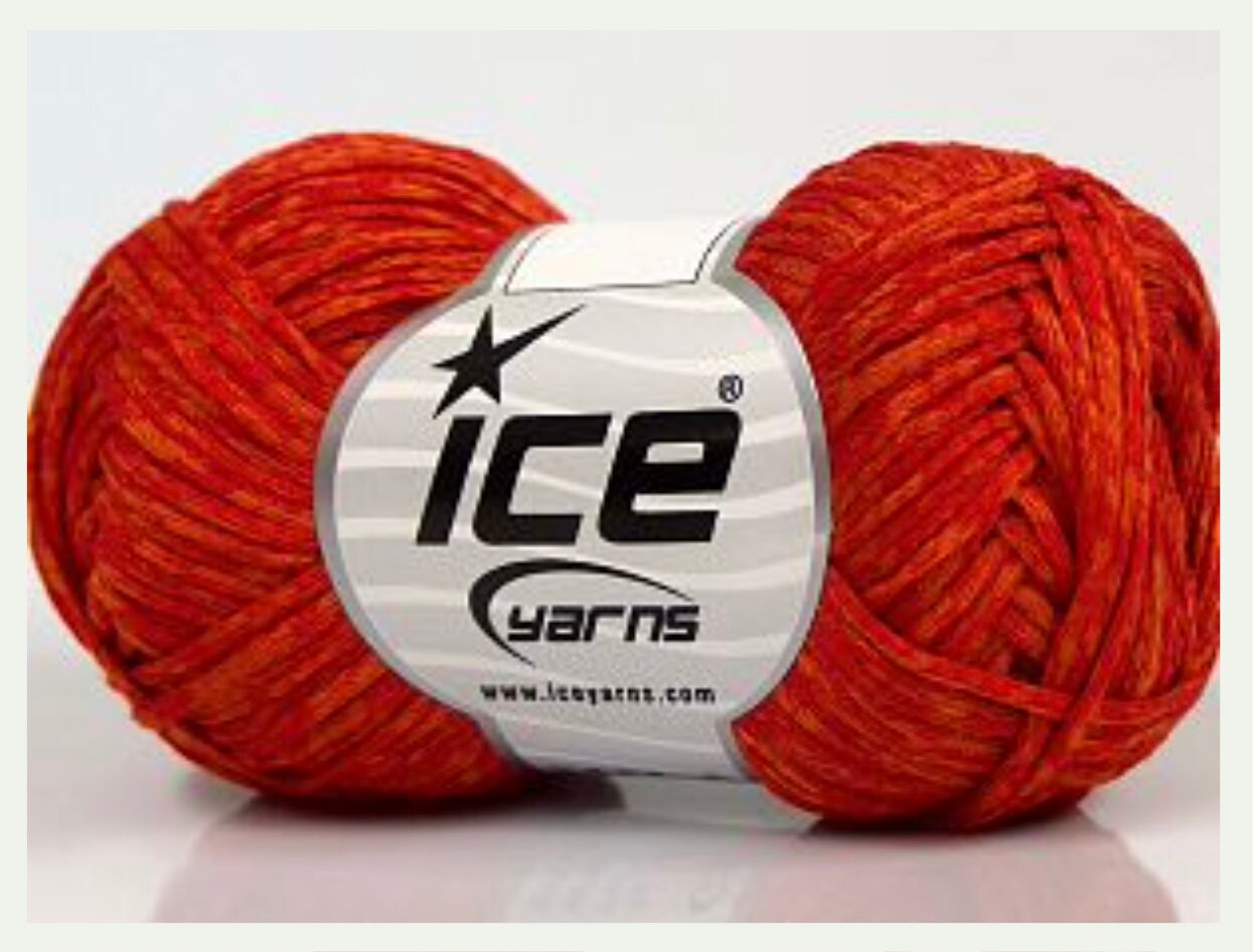 Ice Yarns Graphite Coton Orange