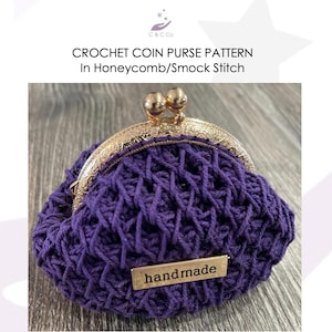 Modèle de porte-monnaie au crochet