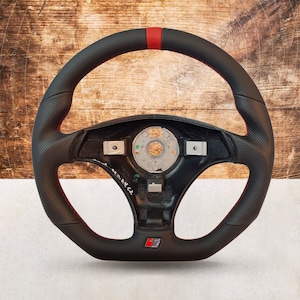 Audi A4 B5 (1996 - 2000) Steering Wheel with NEW hand crafted german leather or alcantara