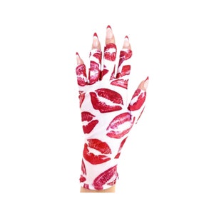 ManiGlovz The Original Dermatologist recommended UPF 50+ UV/ LED Protective Glove - Smooches