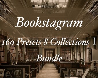160 Unique Bookstagram Presets For Photography | Social Media | Influencer