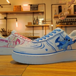 Custom Sneakerscustom Shoescustom Air Force 1custom Stitch 