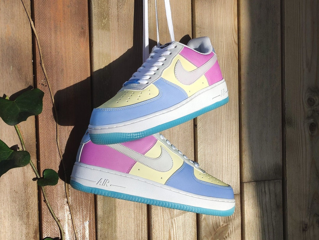 uv color changing air force ones