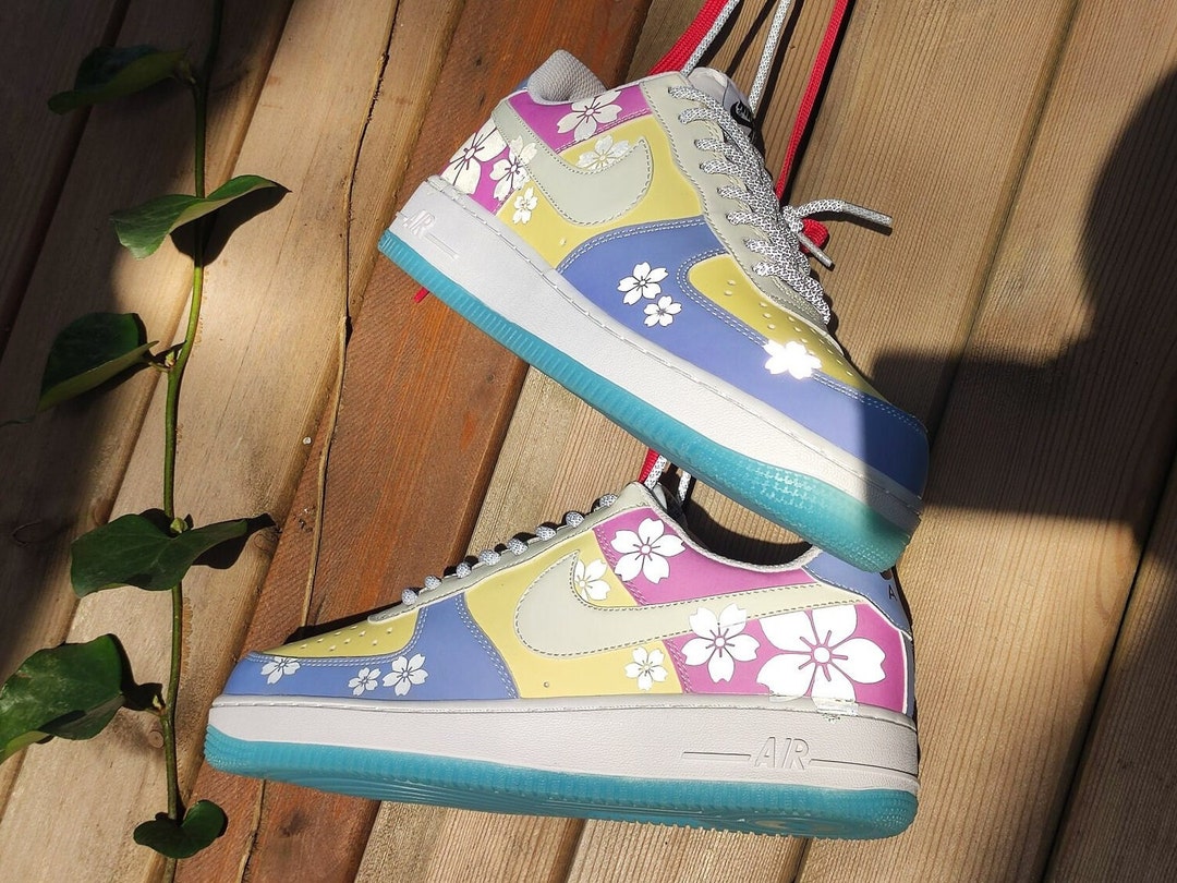uv color changing air force ones