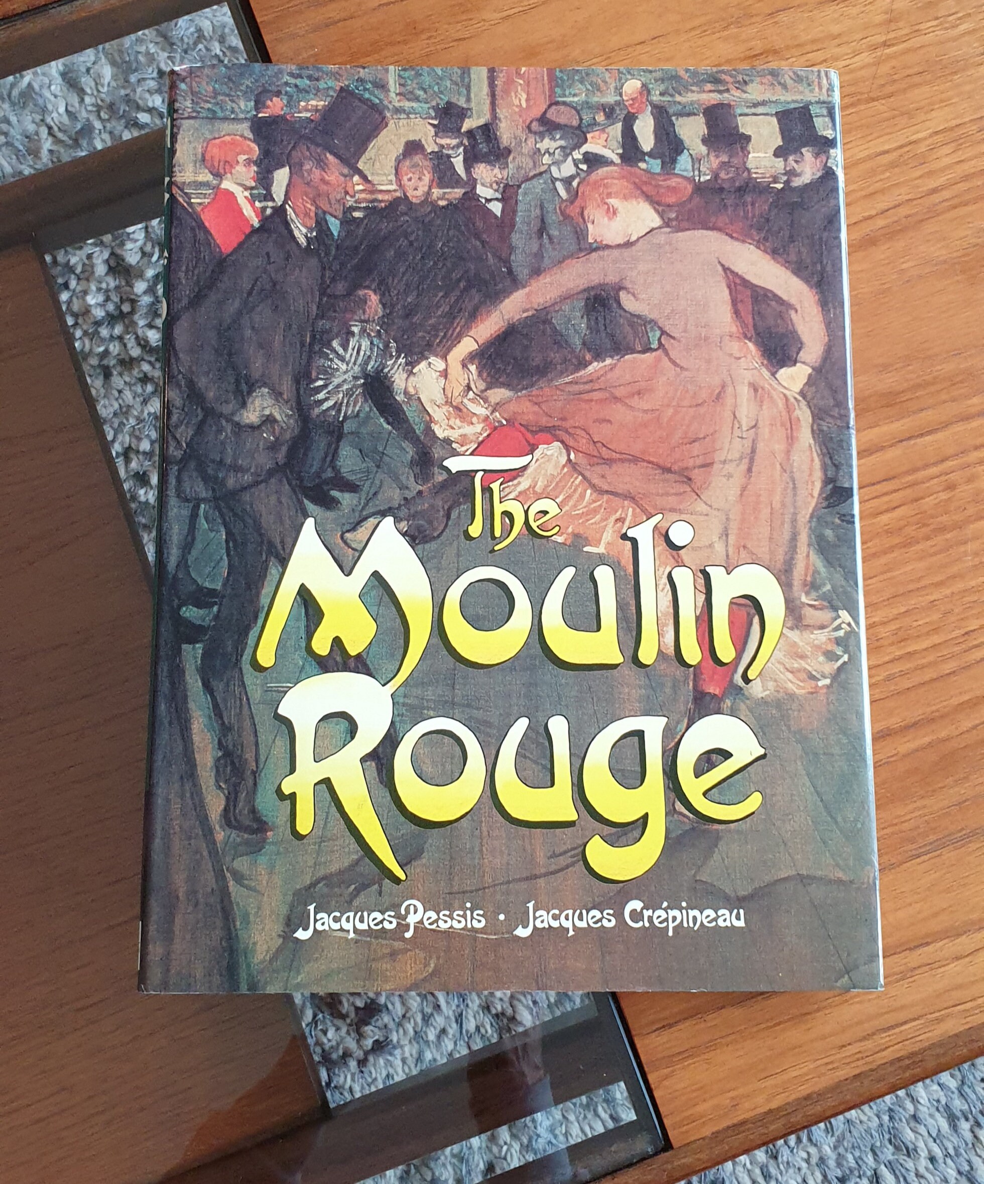 Lovely Vintage Coffee Table Book - the Moulin Rouge by Jacques 