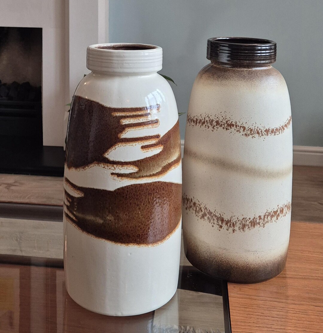 Vintage 1960s Mid Century Art Pottery Vases - Fabulous Designs by ...