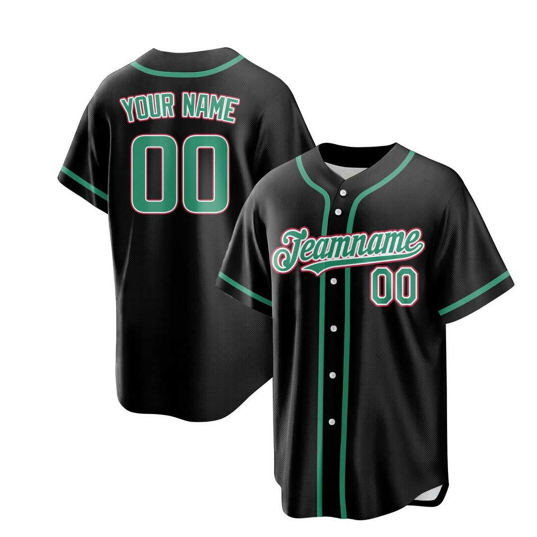 Custom Baseball Jersey Team Personalized Team Name Shirt Etsy