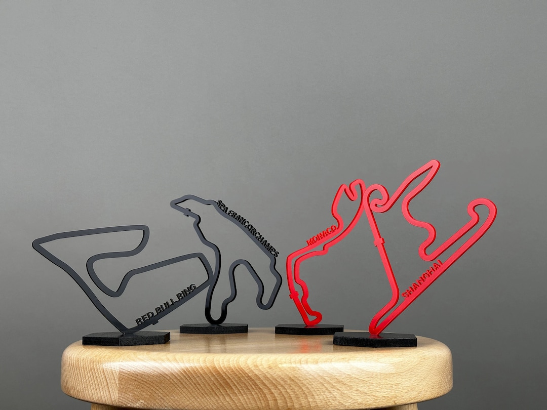 F1 Circuit Collection F1 Track Wall Art F1 Circuit Collection F1 Gift