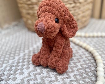 Customizable Vizsla or Redbone Coonhound Stuffed Animal: Dog Portrait Decor and Toy