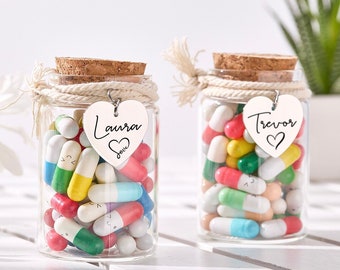 Love Note Capsules, Valentines Day Gift, Anniversary Gifts for Wife, Boyfriend Gifts, Meaningful Adorable V-Day Present For Him Love Notes