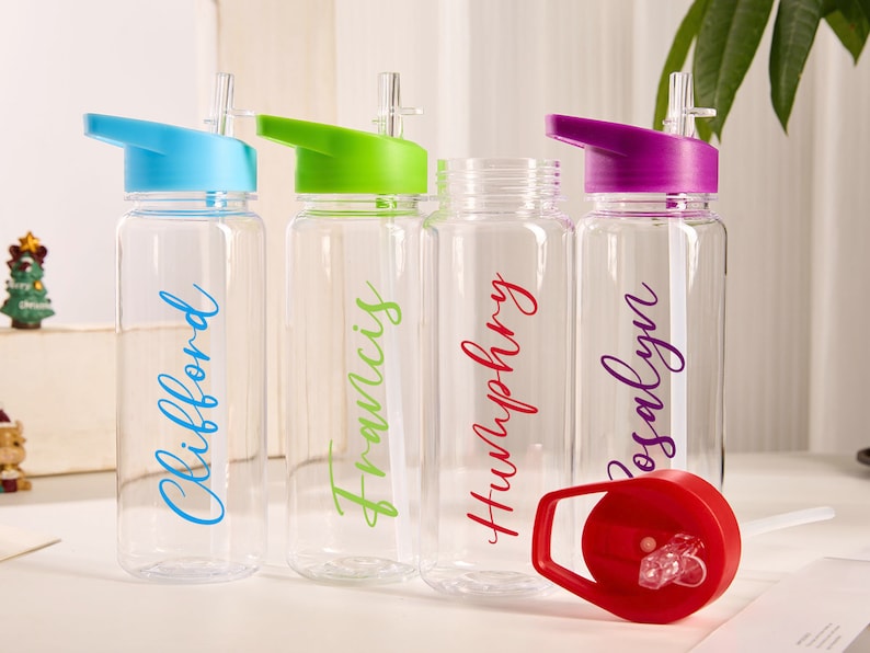 Custom Water Bottle With Names Personalized Kids Water Bottle Kids Water Tumbler 500ml Kids Cup Kids Gift For Boys and Girls Kids Favors image 5