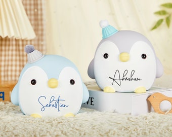 Personalized Piggy Bank with Name, Kids Coin Bank, Piggy Bank Gift, Children's Money Bank, Kids Birthday Gift, Nursery Decor, Gift for Boys