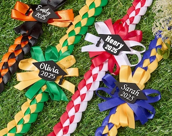 Personalized name graduation Lei,Custom Gradute Stole with Your Design,Class of 2026 Graduation Lei,Senior Night Gift Lei,Gift for Graduates