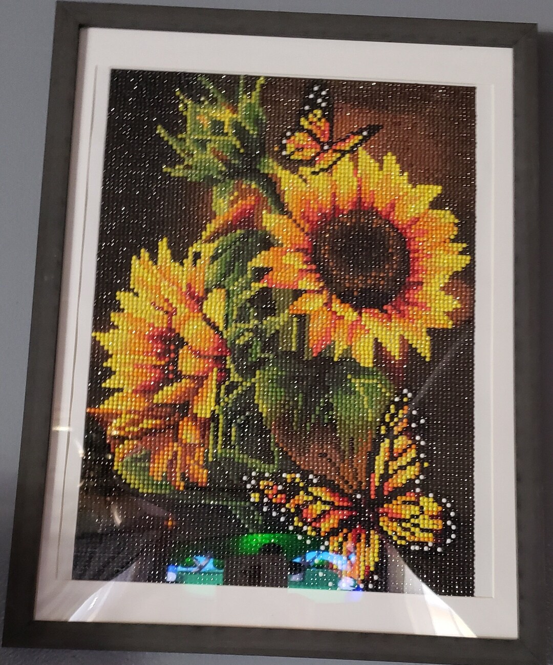 Sunflower Diamond Art Etsy