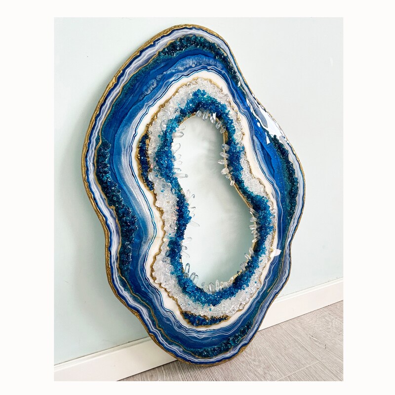 Geode Resin Art - Etsy