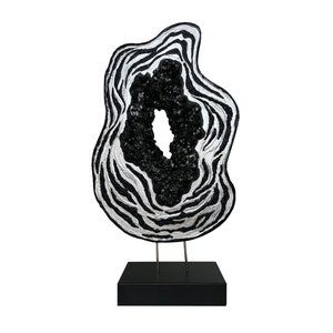 Zebra. Table top Sculpture. Unique gift, Home Decor, Crystal art.