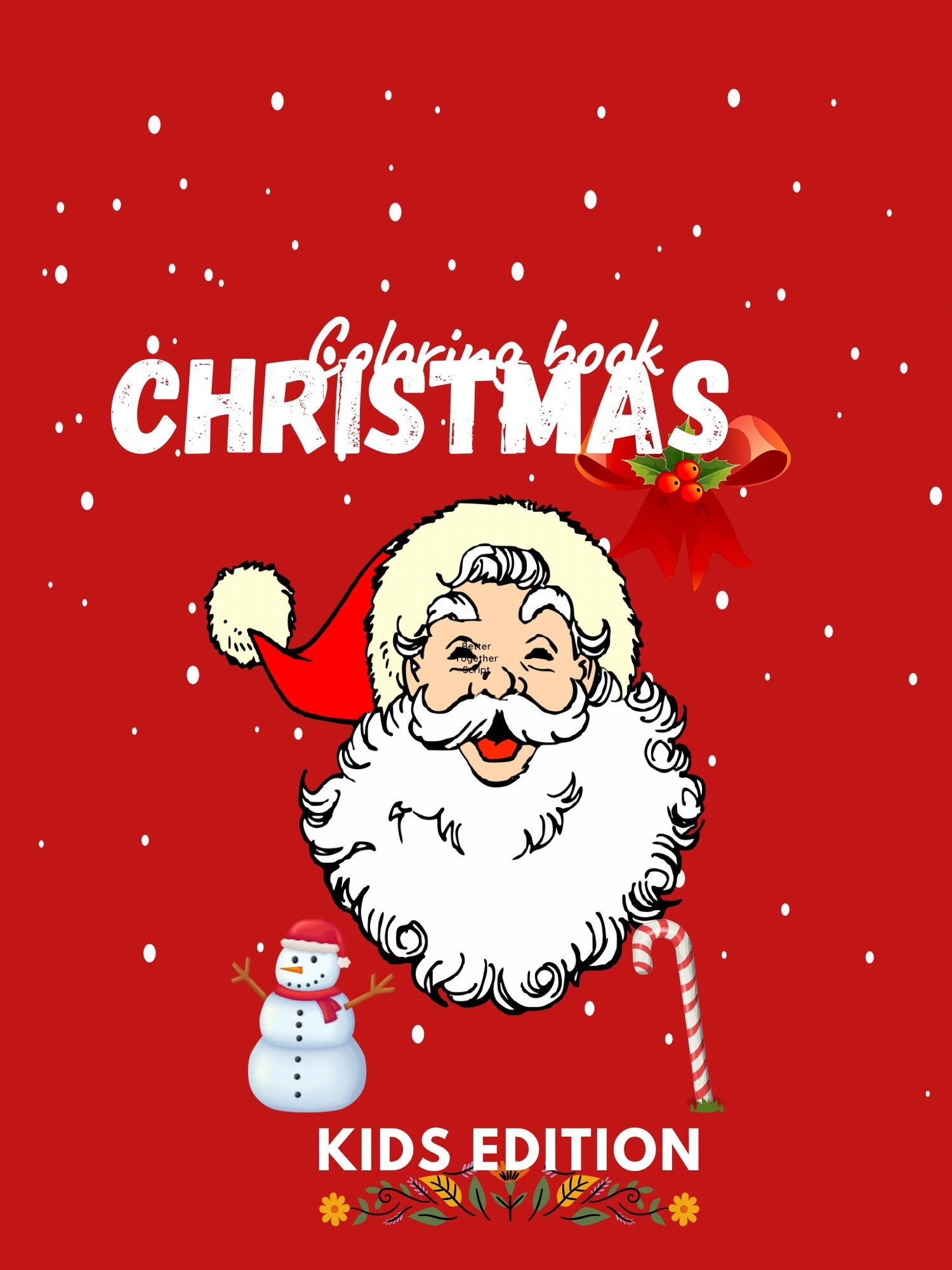 Christmas Color Page Printables Color Pages for Kids Etsy