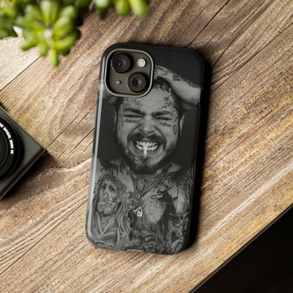 Iconic Post Malone Pose Phone Case - Exclusive Artistic Design