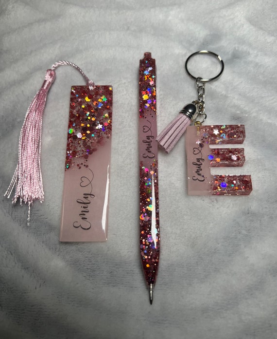 Bookmark, Pen and Keychain Sets/gift for Her/teen Girl Gift/accessories for  Her/ Custom Gifts/handmade/book Accessories 