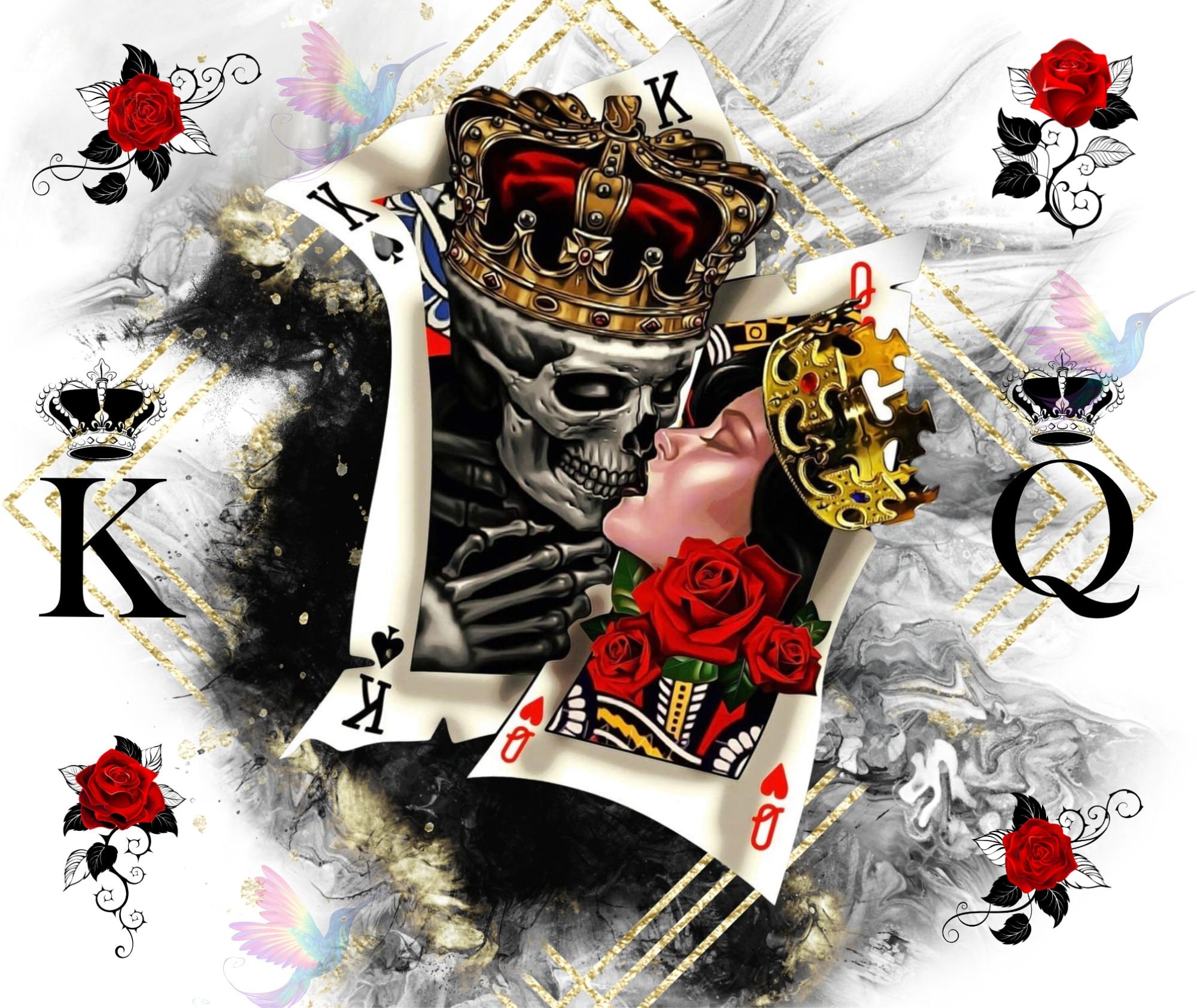 Krone Sticker -6 Größen- Queen King Prinz Aufkleber Crown Prinzessin