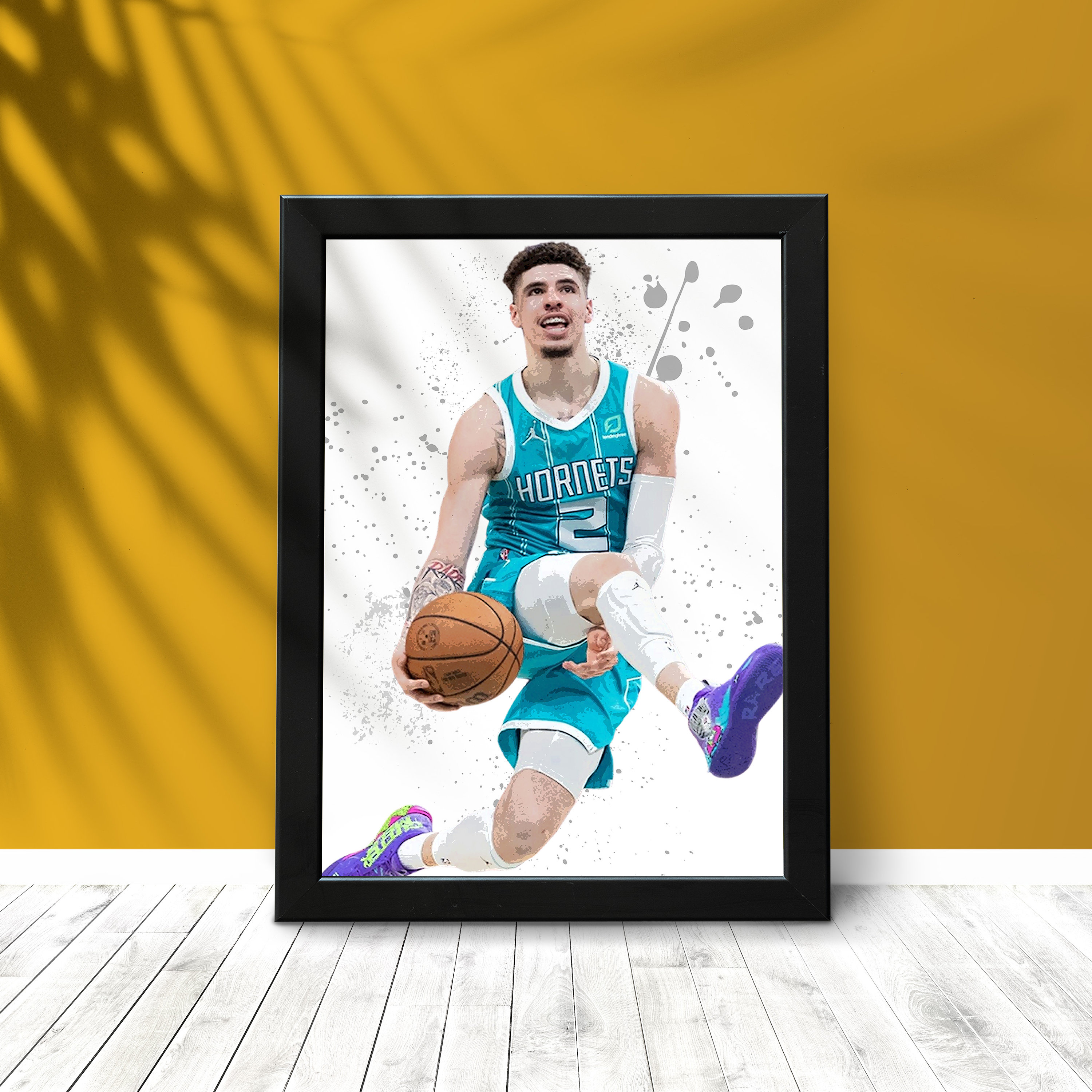Lamelo Ball Poster Print Canvas Wrap Print Wall Art Decor Etsy UK