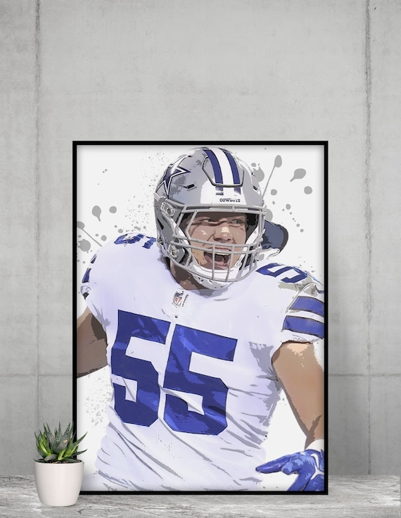Leighton Vander Esch Poster Print Canvas Wrap Print Wall Art Etsy