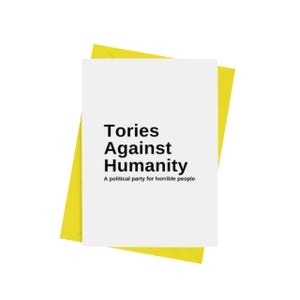 Tories Against Humanity-kaart