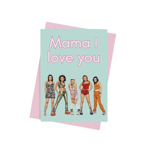 Cartão "Mamãe, eu te amo"