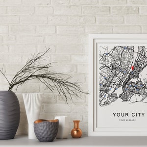 Stadt Karte, Landkarte, Laser Cut, Laser Cut Karte, Geschenk Laser geschnitten, Geschenk Laser graviert, Geschenk Laser gravierte Karte, Geschenk zum Jahrestag