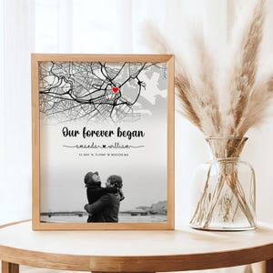 Carte-cadeau de la Saint-Valentin, Où tout a commencé, Cadeau de carte personnalisé, Cadeau de Saint-Valentin pour lui, Cadeau de Saint-Valentin pour mari, Cadeau de petite amie