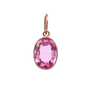 Ruby Charm, 18kT,Gold Charm, Ruby Charm, Lab Created ruby, Gold Charm,Gold Charm Pendant, Gold Charm, Dainty Gold Charm ,beautiful gift