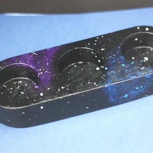 Galaxy candle holder