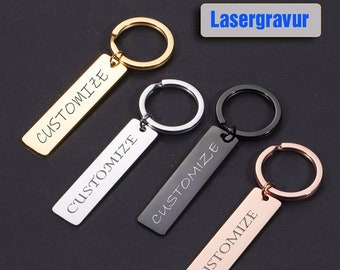 Schlüsselanhänger mit Gravur sind die wunderschönen personalisierten Geschenke in Deutschland, Schlüsselanhänger mit Lasergravur
