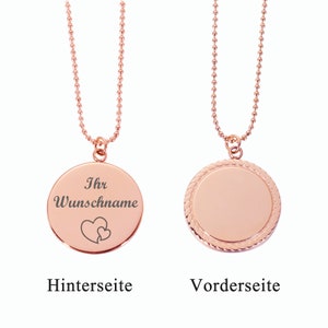Personalisierte Halskette,Halskette mit Gravur, Personalisierte Geschenke in Deutschland, von personalisierte Halsketten mit Gravur Bild 1