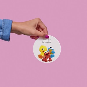 sesame st sicker file digital download