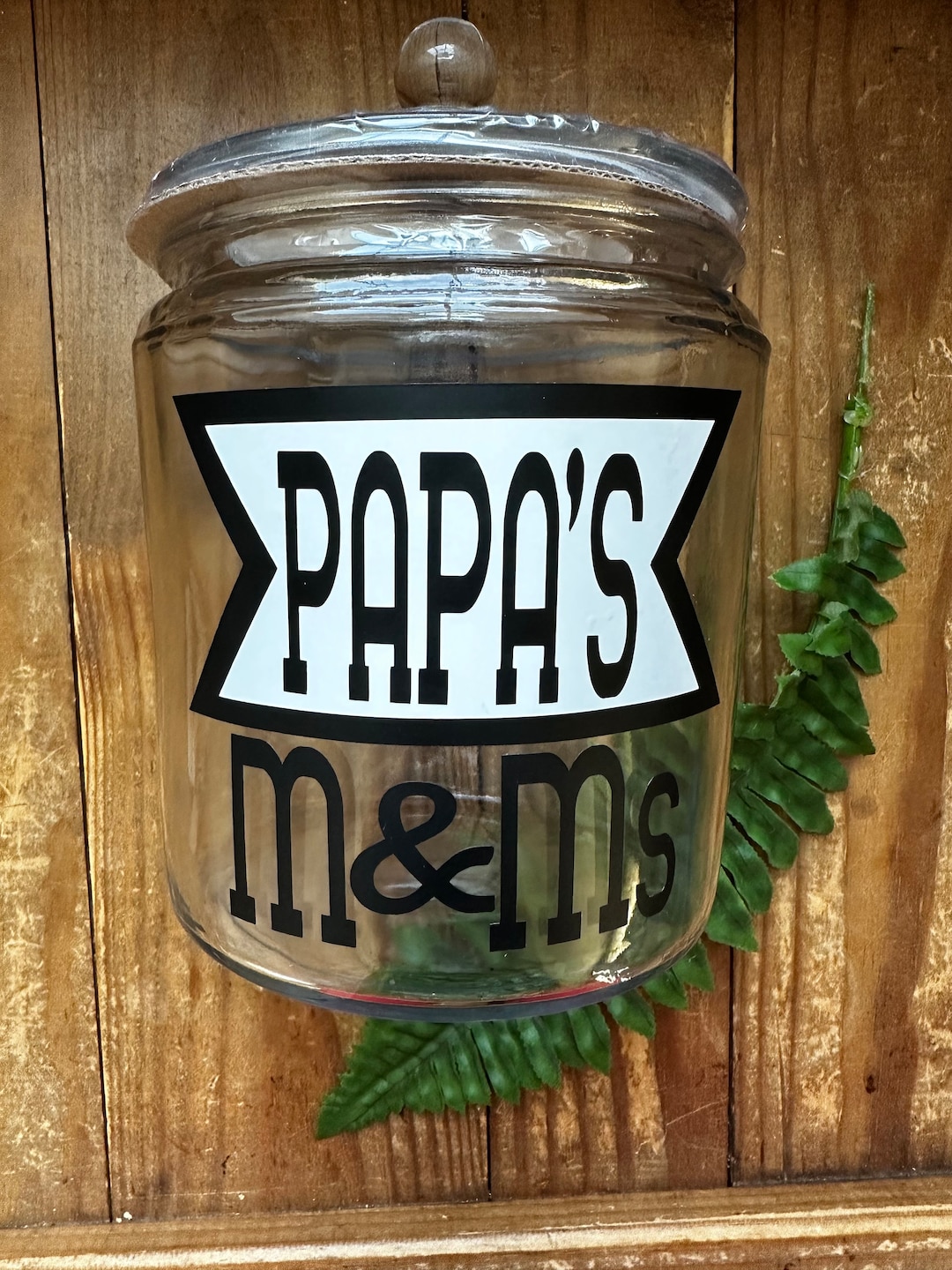 Personalized Candy Jar, Custom Candy Jar, Custom Cookie Jar