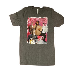 Alex Warren DTF Transfer, Alex Warren concert shirt, Alex Warren ready to ship iron on transfer