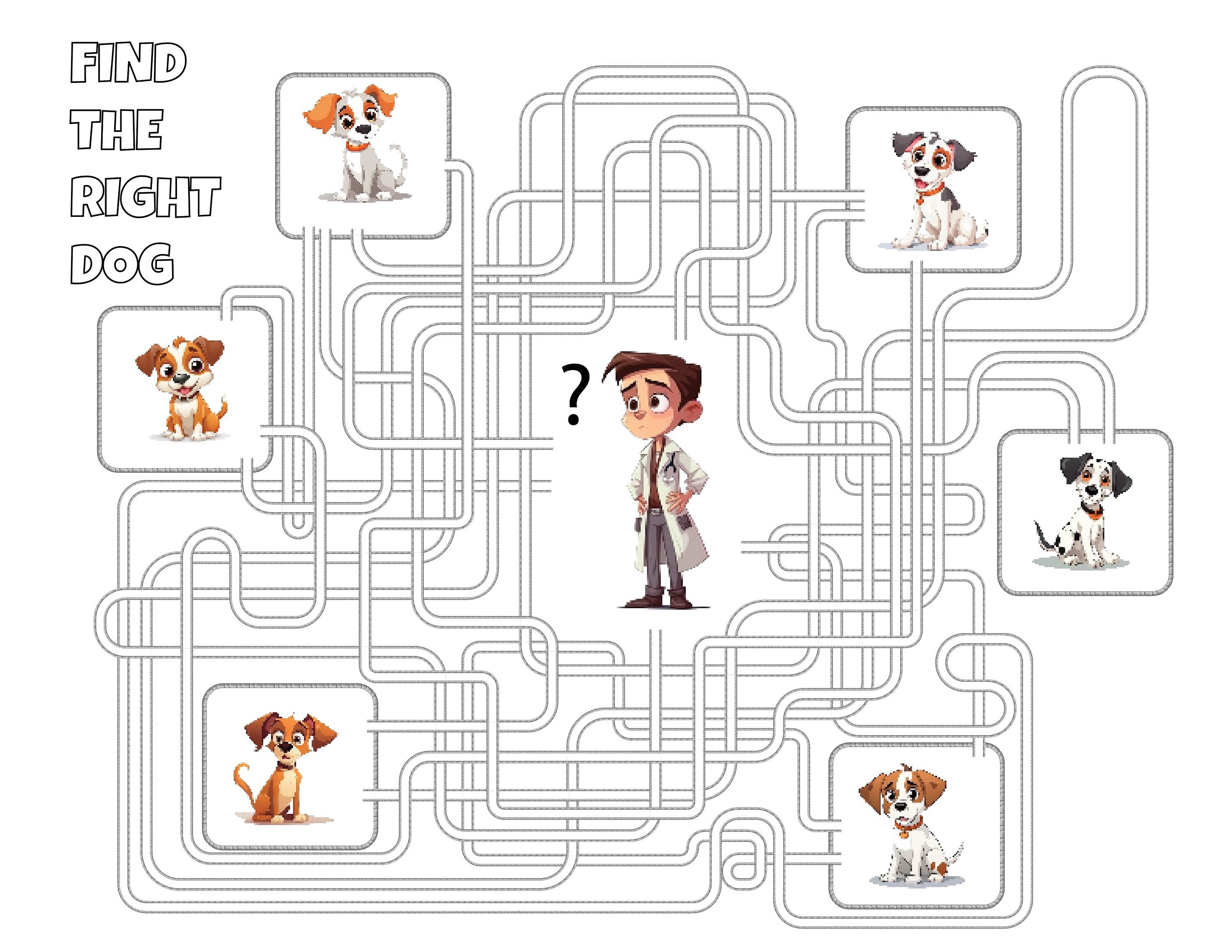 Farm Animal Maze Bundle 20 Printables, PDF Instant Download for Kids - Etsy